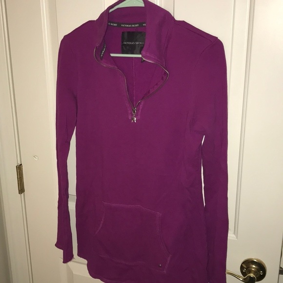 VICTORIA’S Secret quarter zip up with angel zip S - Picture 4 of 6